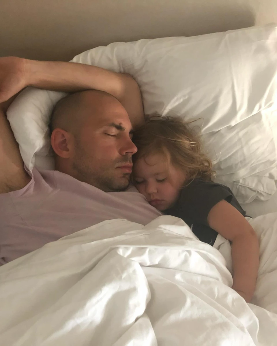 Андрій з донькою Ксенією