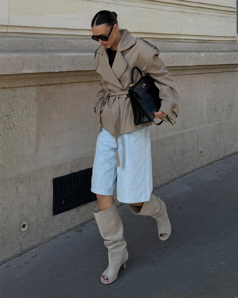 Аліна Френдій у чоботах свого бренду