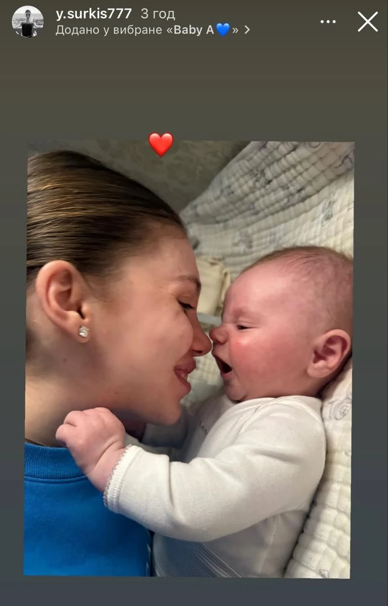 Дочка Ігоря Суркіса Яна з сином