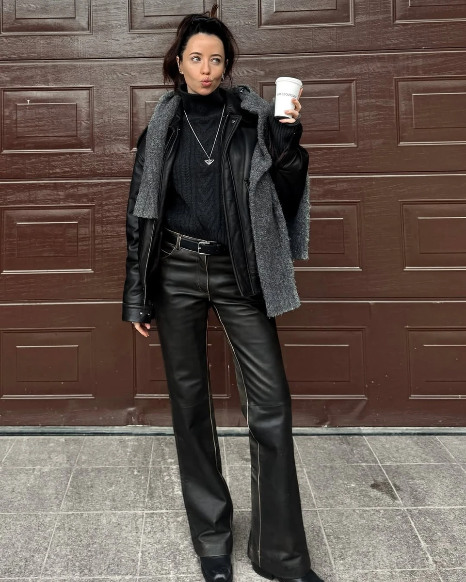 Шкіряний образ Надя Дорофєєва