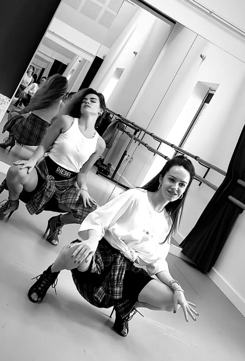 Христина зізналася, що це друге в її житті заняття цим видом танців 