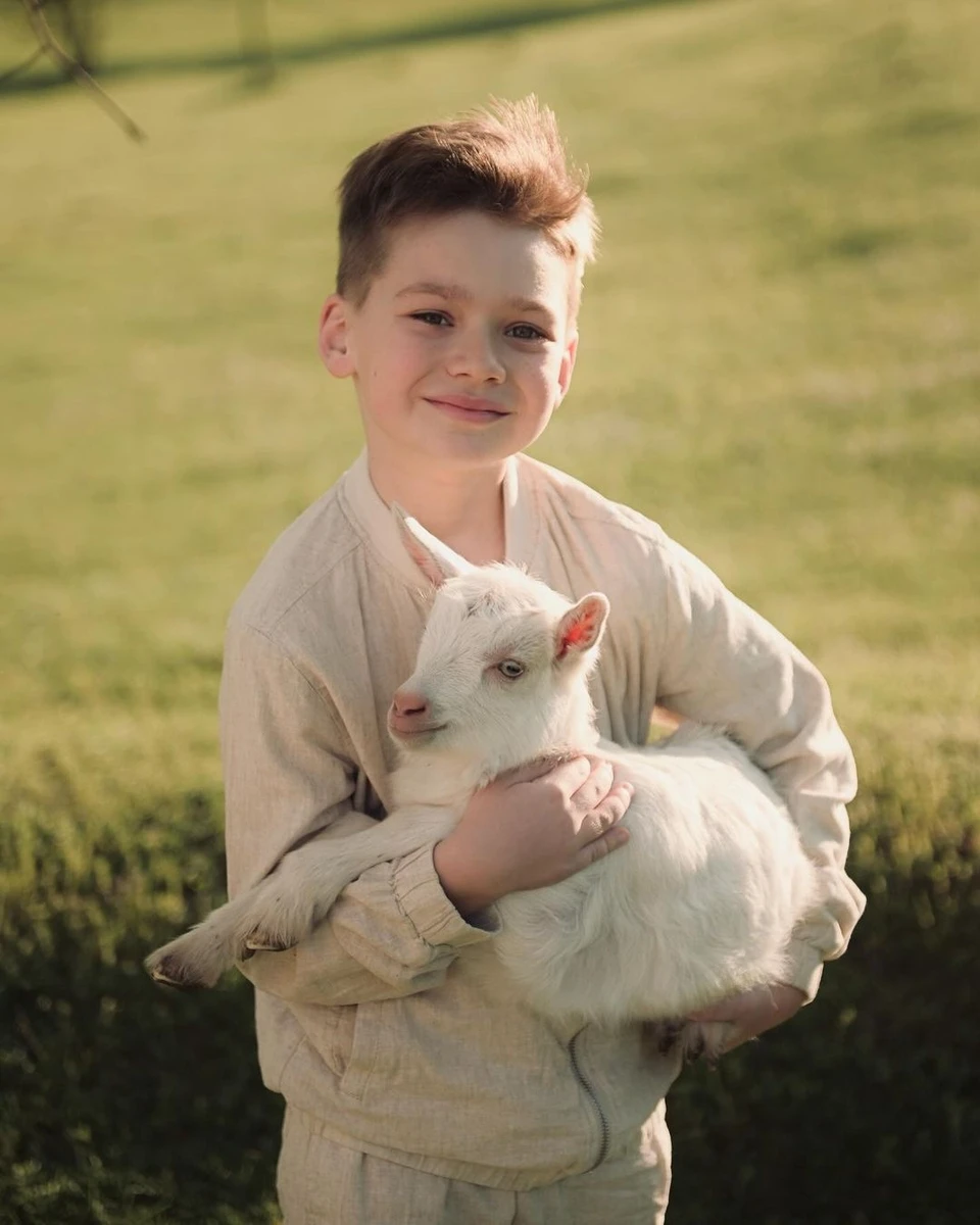 Глібу, первістку акторки в листопаді виповниться 9