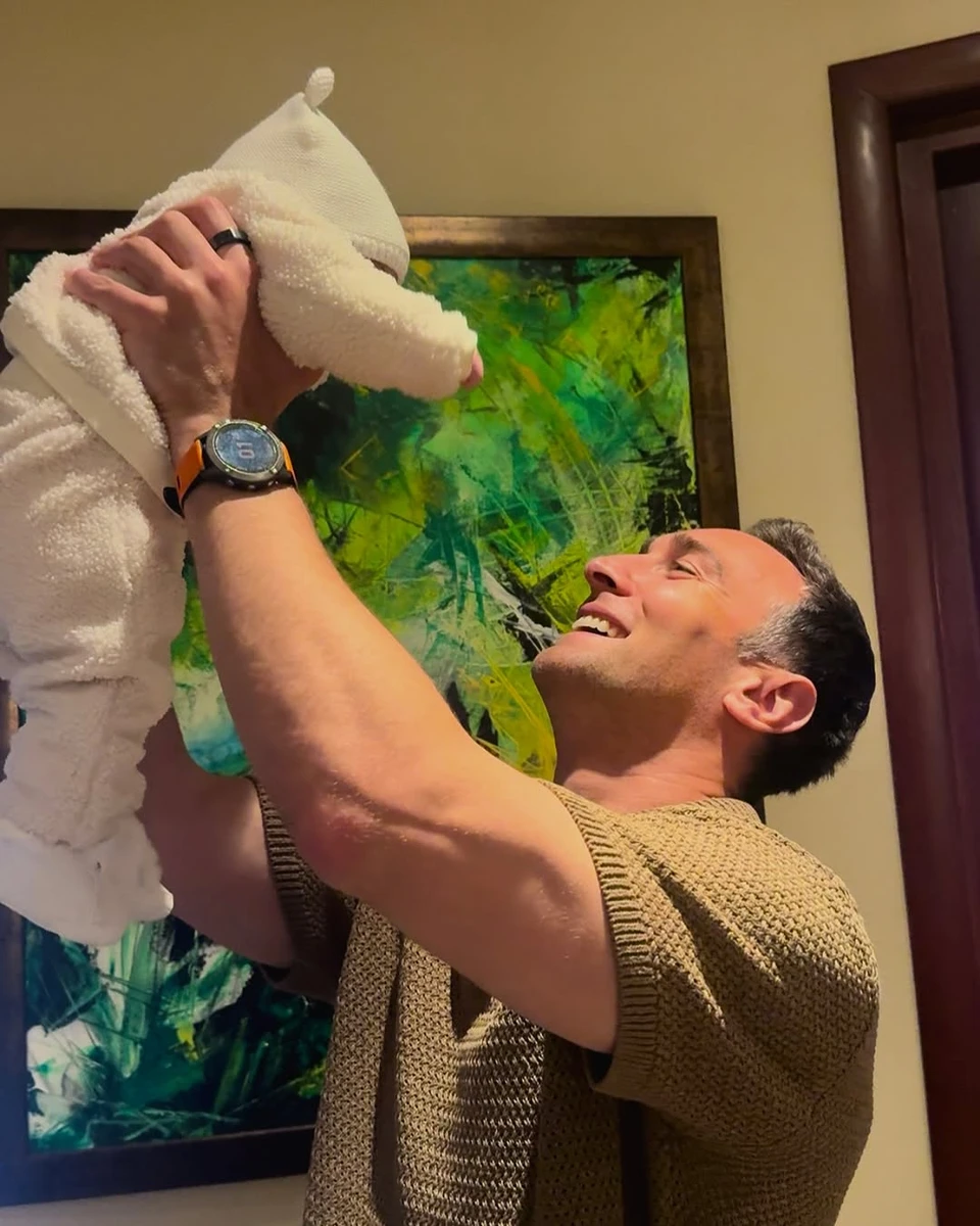 Іраклі Макацарія погрався з маленькою донькою