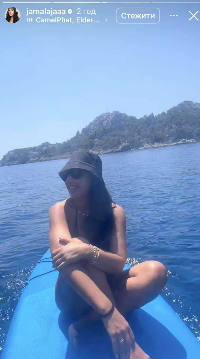 Джамала у купальнику показалася на морі