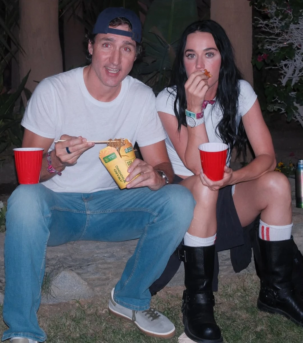 Кеті Перрі та Джастін Трюдо наробили смішних фото на Коачеллі