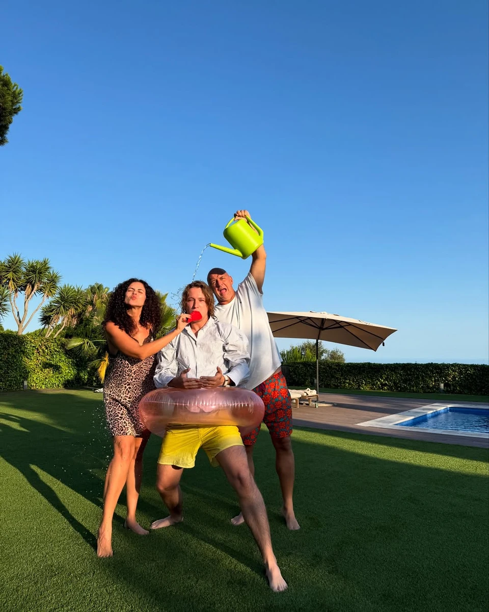 Настя Каменських та Потап з блогером з Краматорська