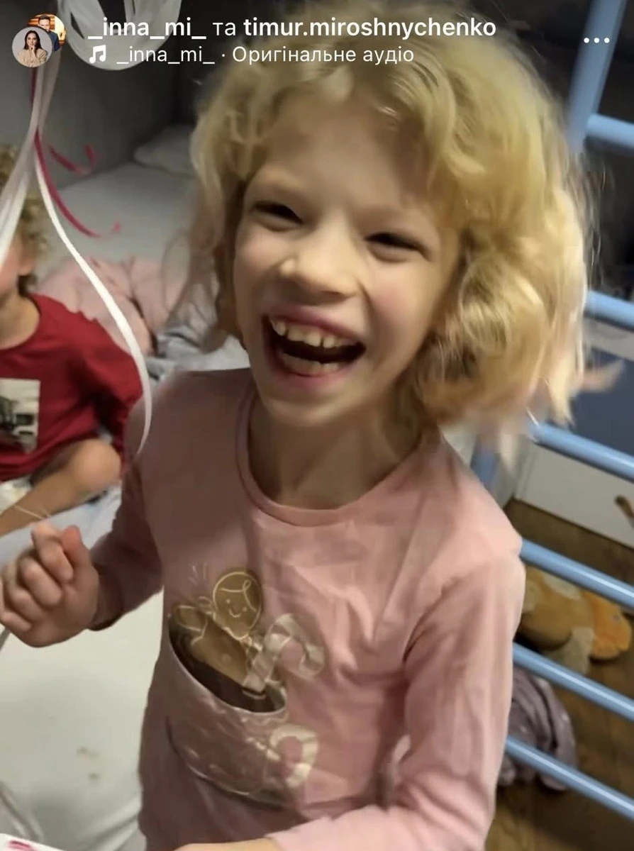 Донька Мірошниченко Ангеліна