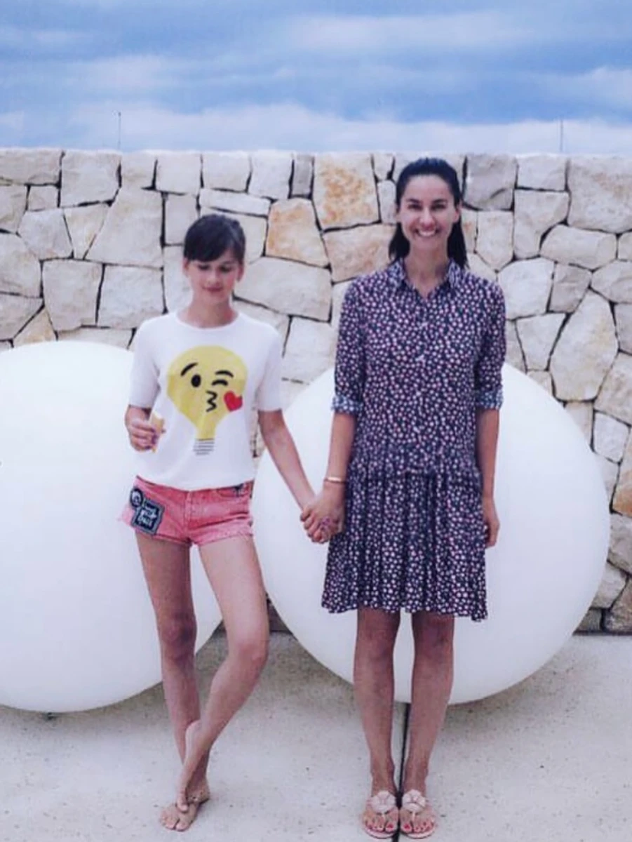 Маша Єфросиніна з дочкою Наною