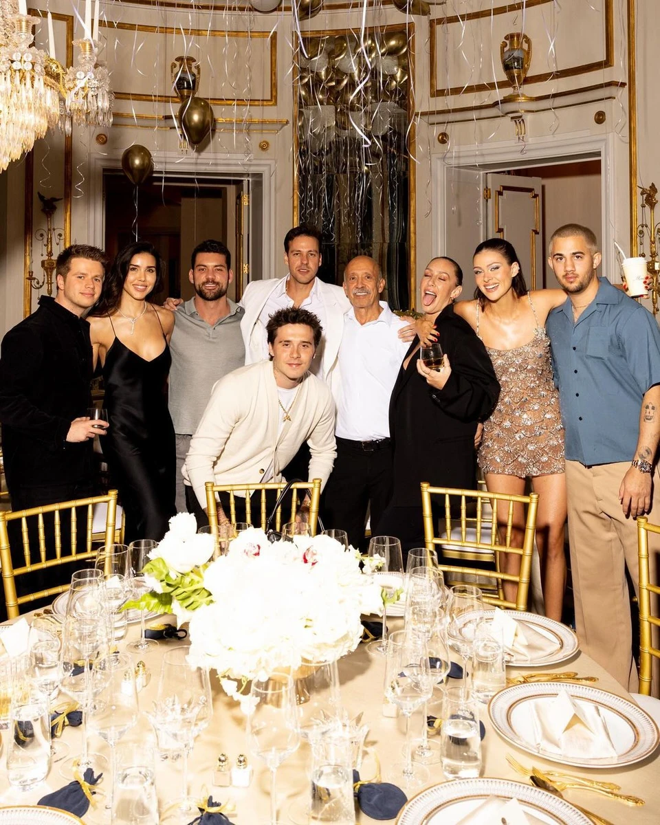 Бруклін зустрічав новий рік з друзями і родичами Ніколи, а не зі своєю сім'єю