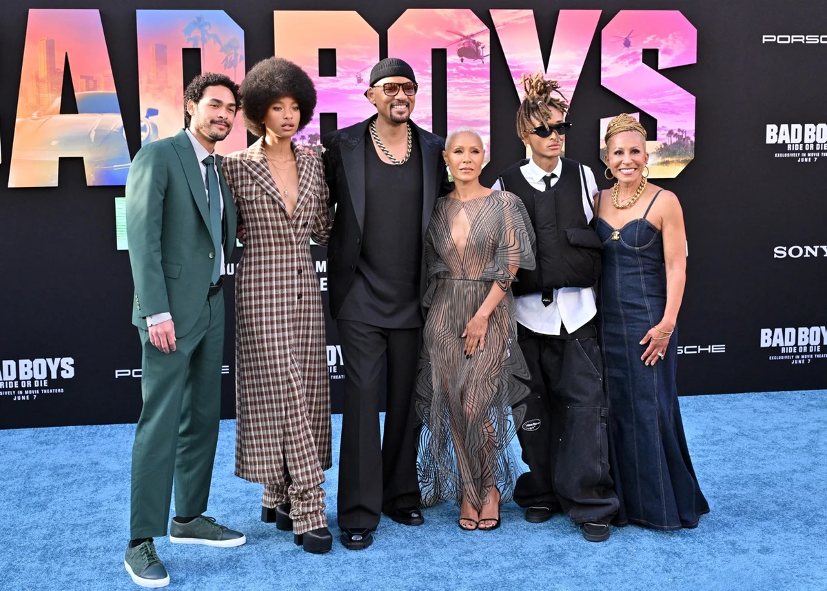 Вілл Смітт та його родина