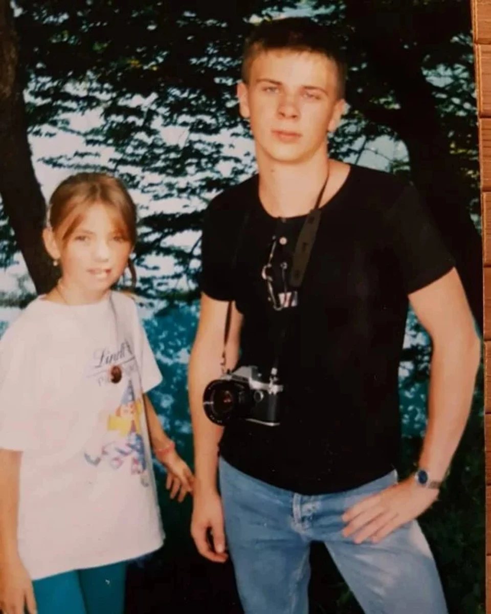 Дмитро Комаров в юності