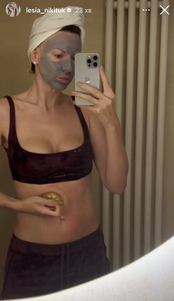 Леся Нікітюк в інстаграм