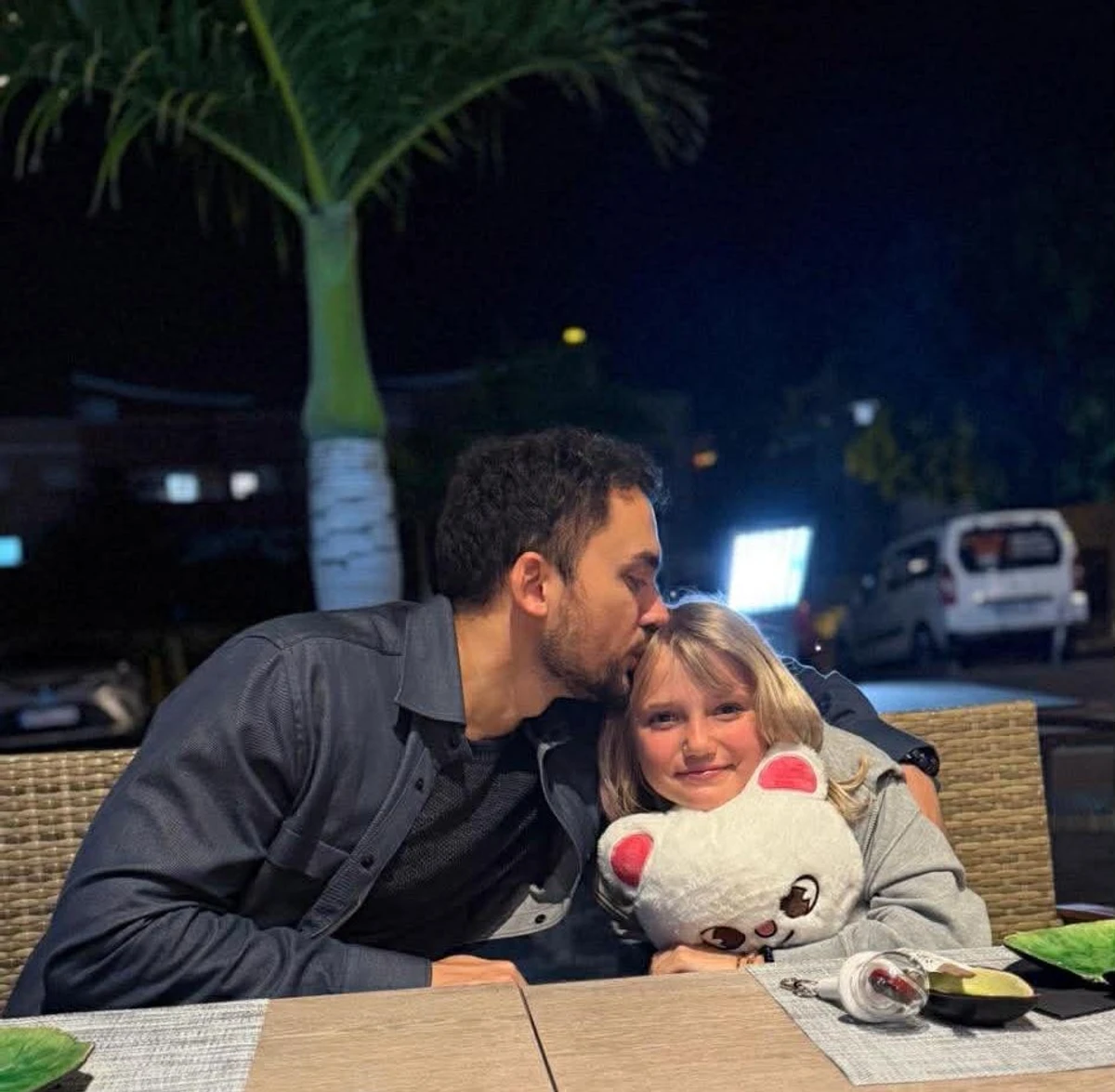 Едгар Камінський з дочкою Лаурою