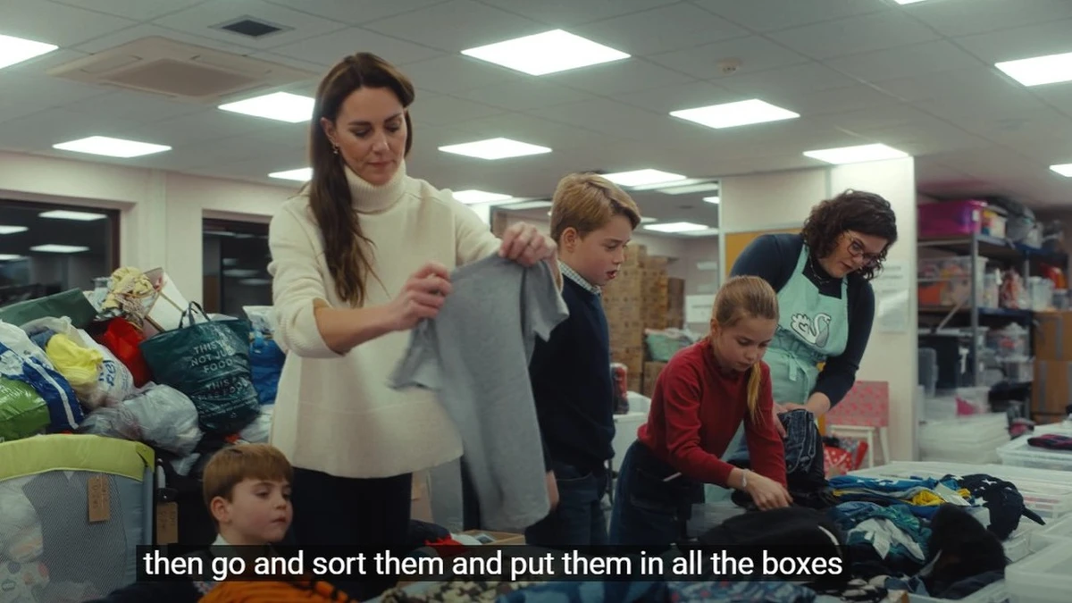Кейт із нащадками сортували дитячі речі 
