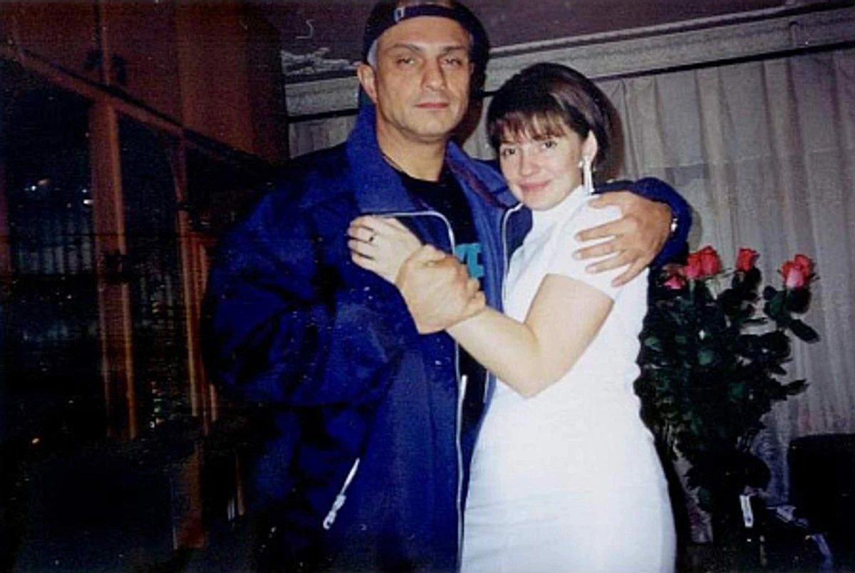 Юлія Тимошенко з чоловіком у молодості