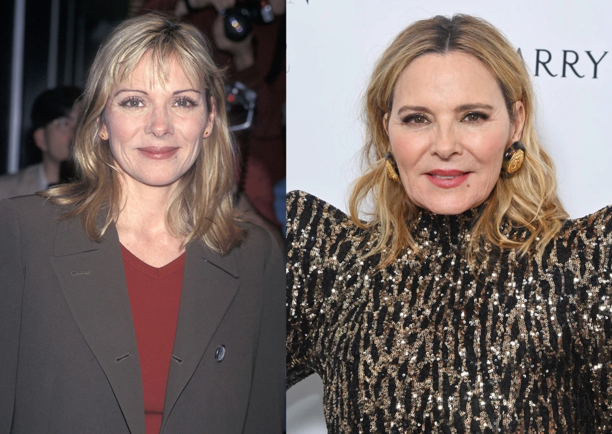 Кім Кетролл в молодості і зараз