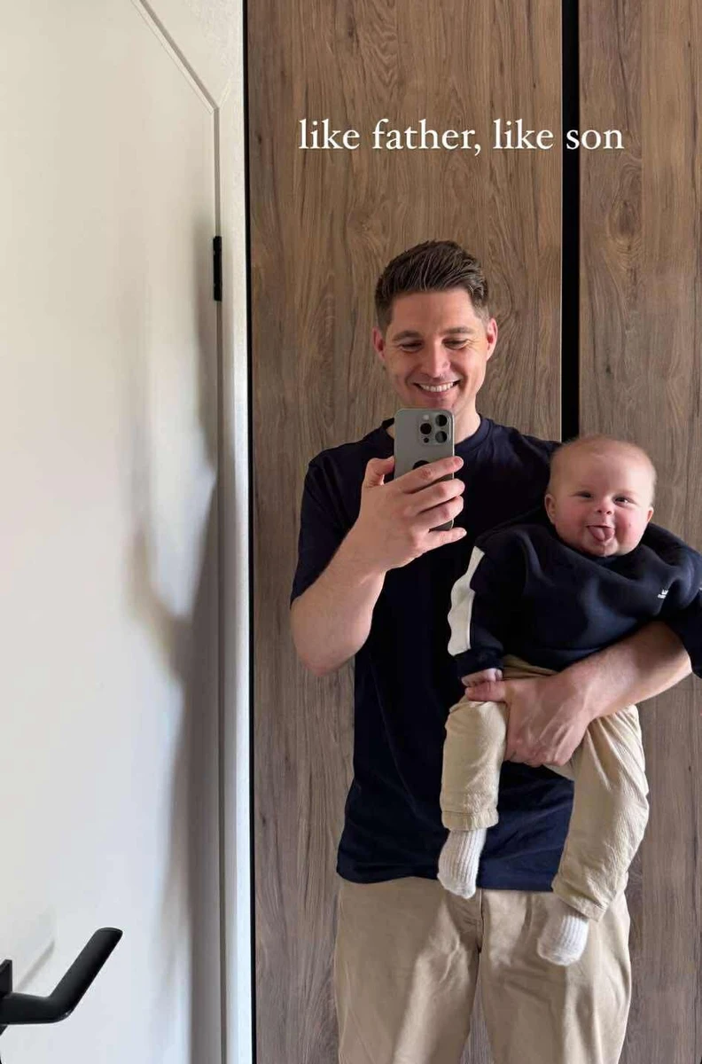 Володимир Остапчук із сином