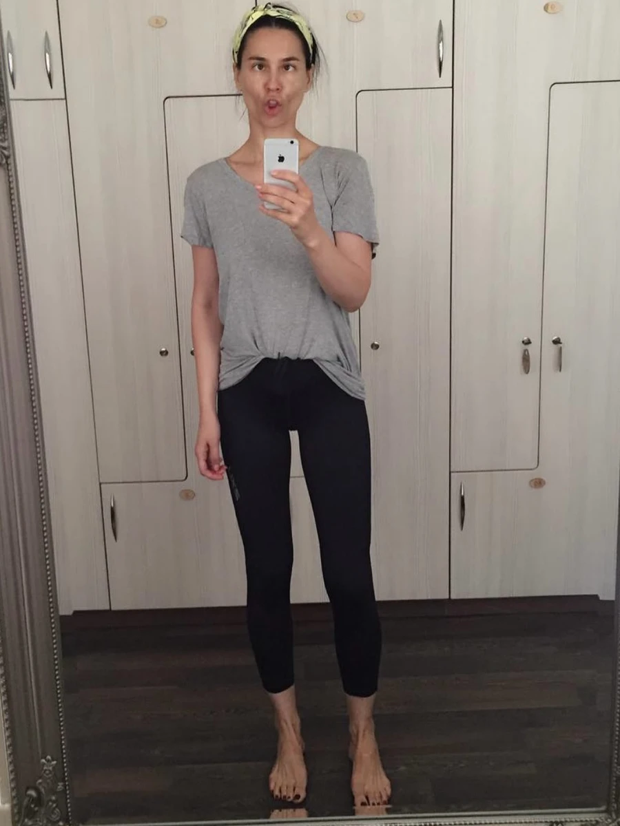 Схоже, зараз 46-річна Маша у такій самій або навіть кращій формі, ніж 10 років тому 