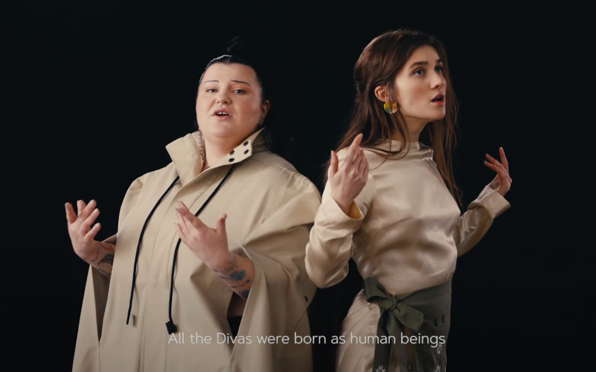 All the Divas were born as human beings