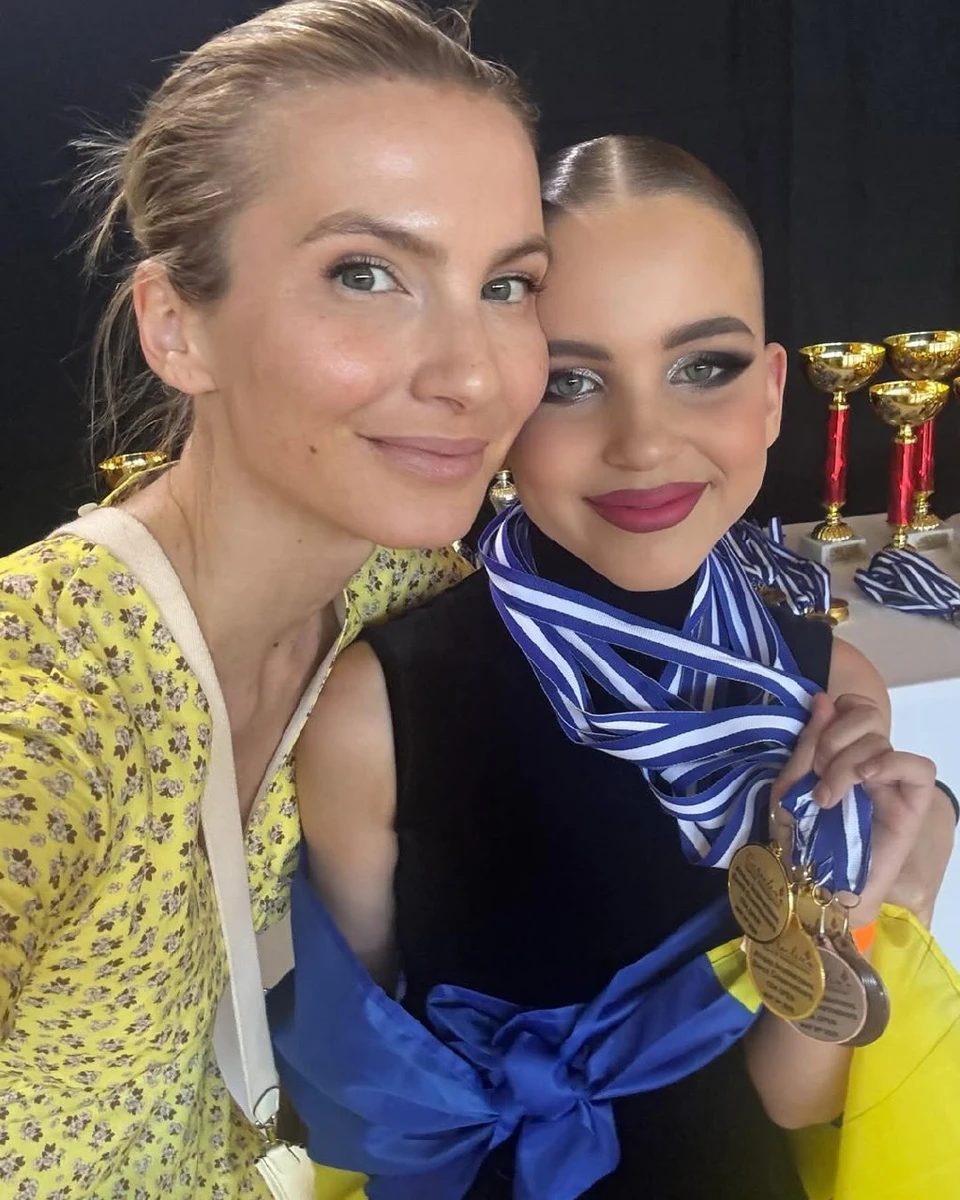 Юрушева з донькою-чемпіонкою