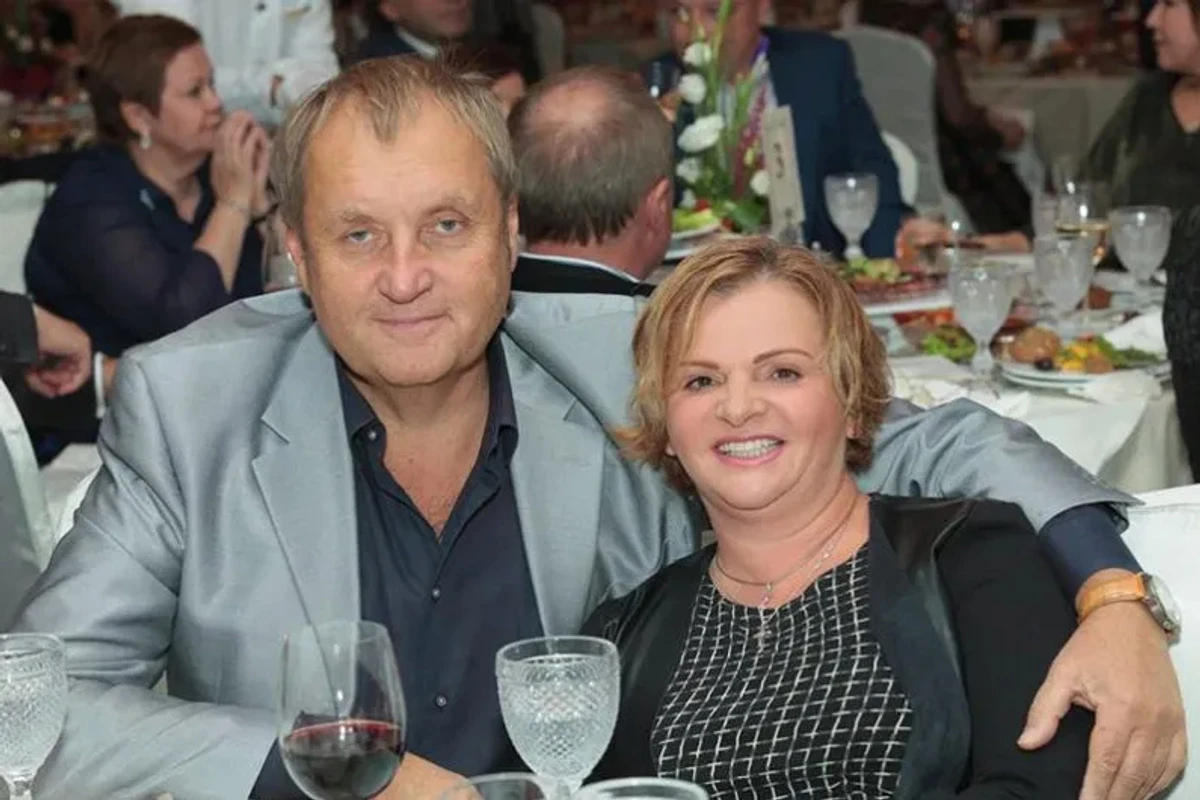 Володимир Бебешко з дружиною Сашою Бєліною