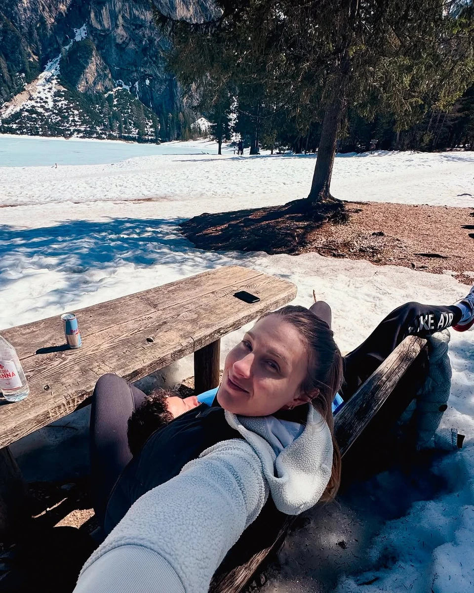 Ольга Харлан зробила селфі з коханим