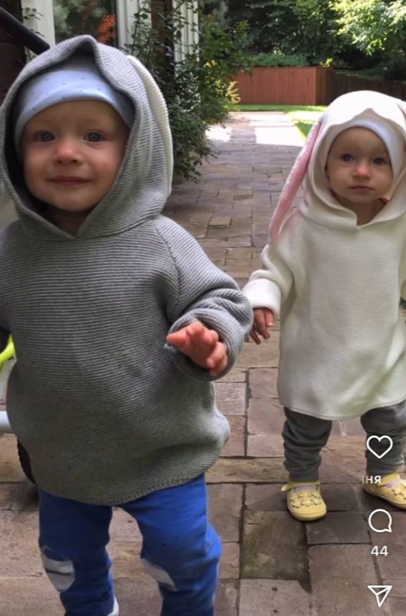 Олена Кравець привітала своїх дітей