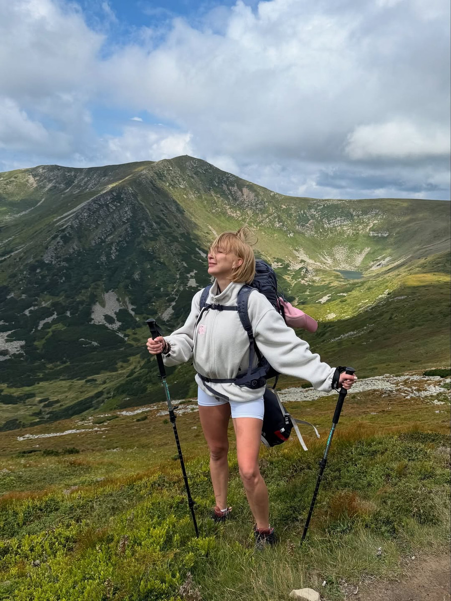 Олена Мандзюк травмувалася у горах