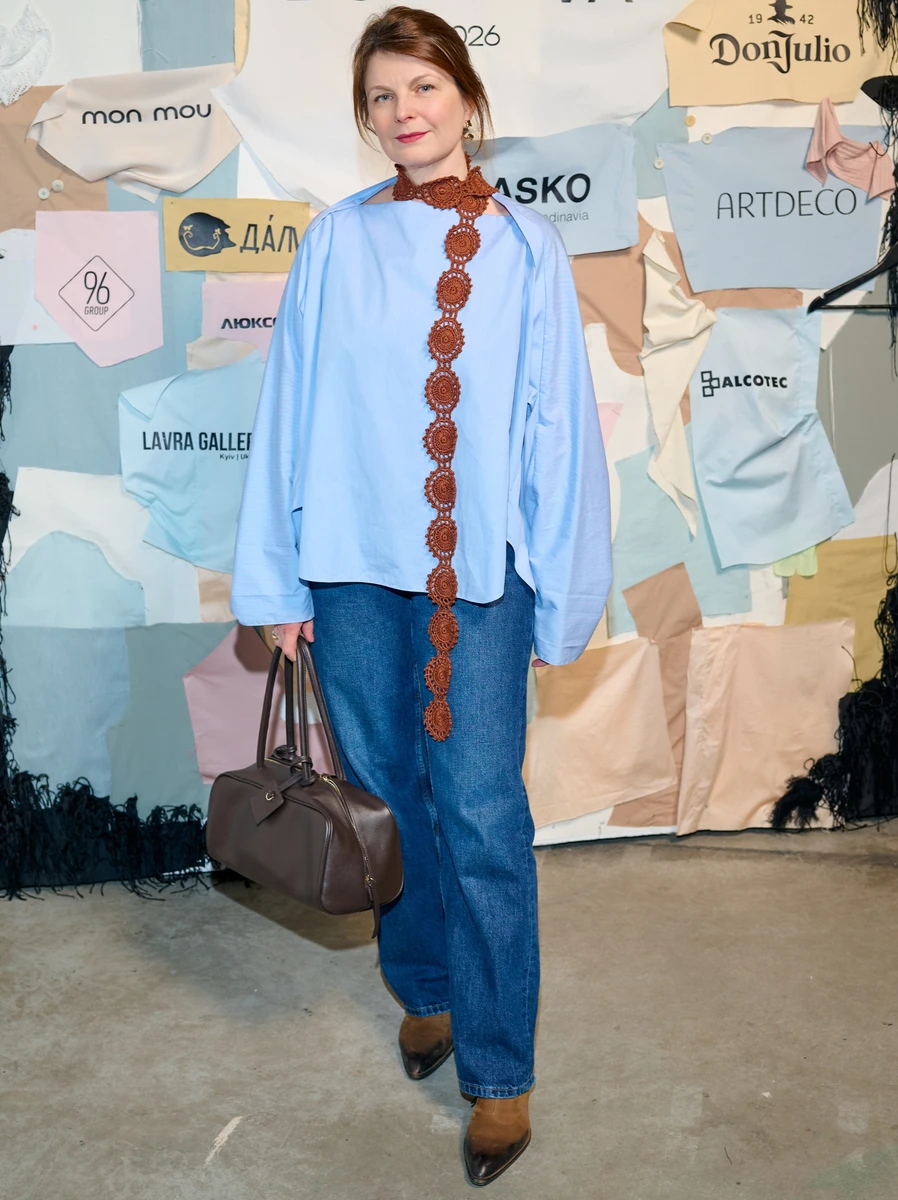 Катерина Кулік попозувала на показі BOBKOVA