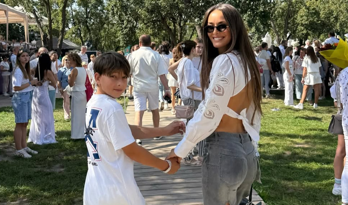 Ксенія Мішина здивувала новою зачіскою сина