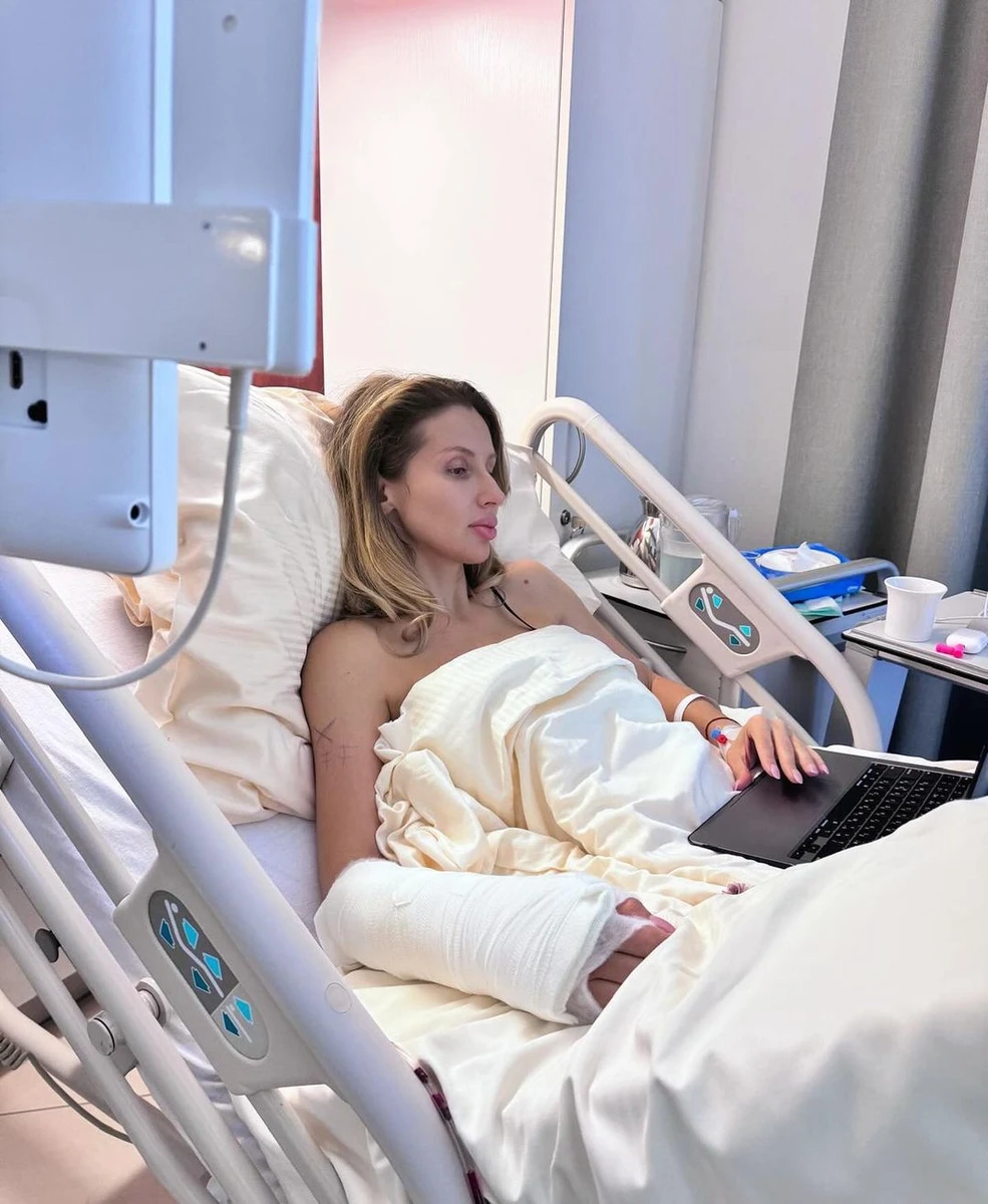 Світлана Лобода у лікарні