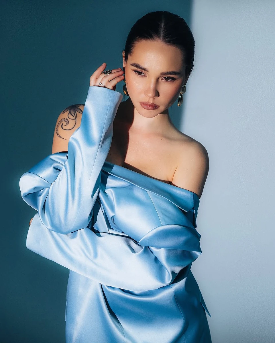 Наталія Татарінцева на фотосесії