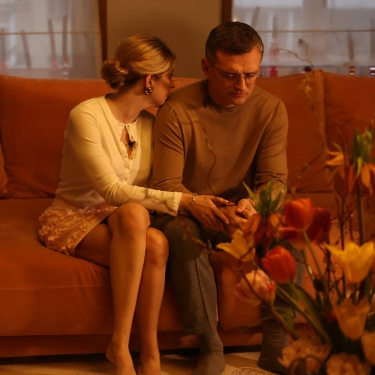 Дмитро Кулеба зі своєю коханою на фото