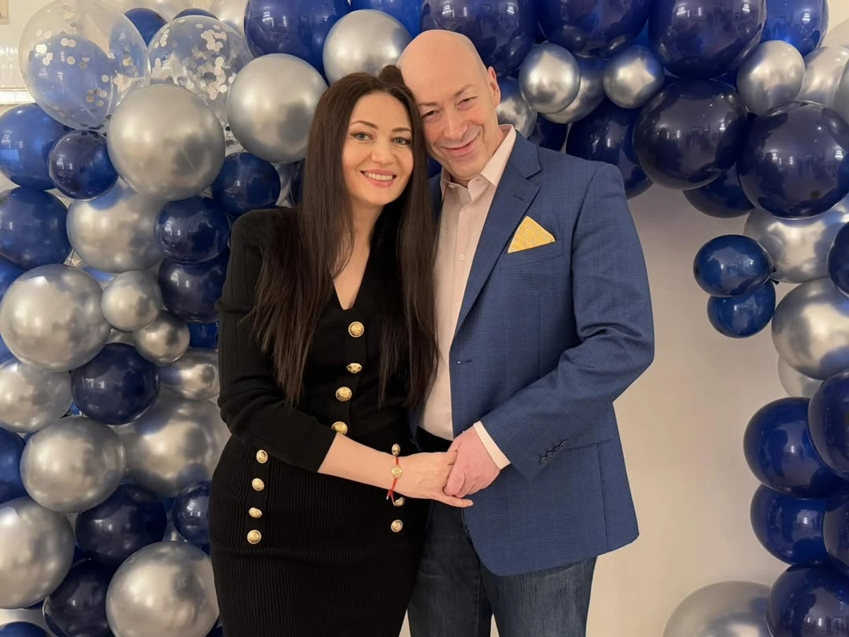 Дмитро Гордон і його дружина