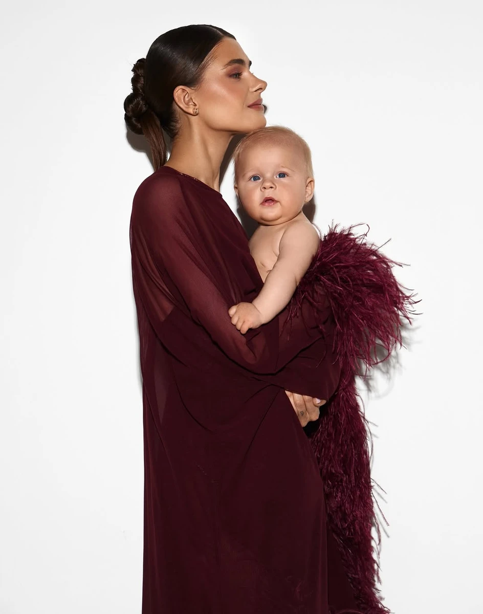 Катя Остапчук із сином