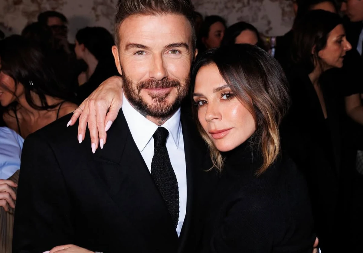 Девід Бекхем та Вікторія Бекхем на фото