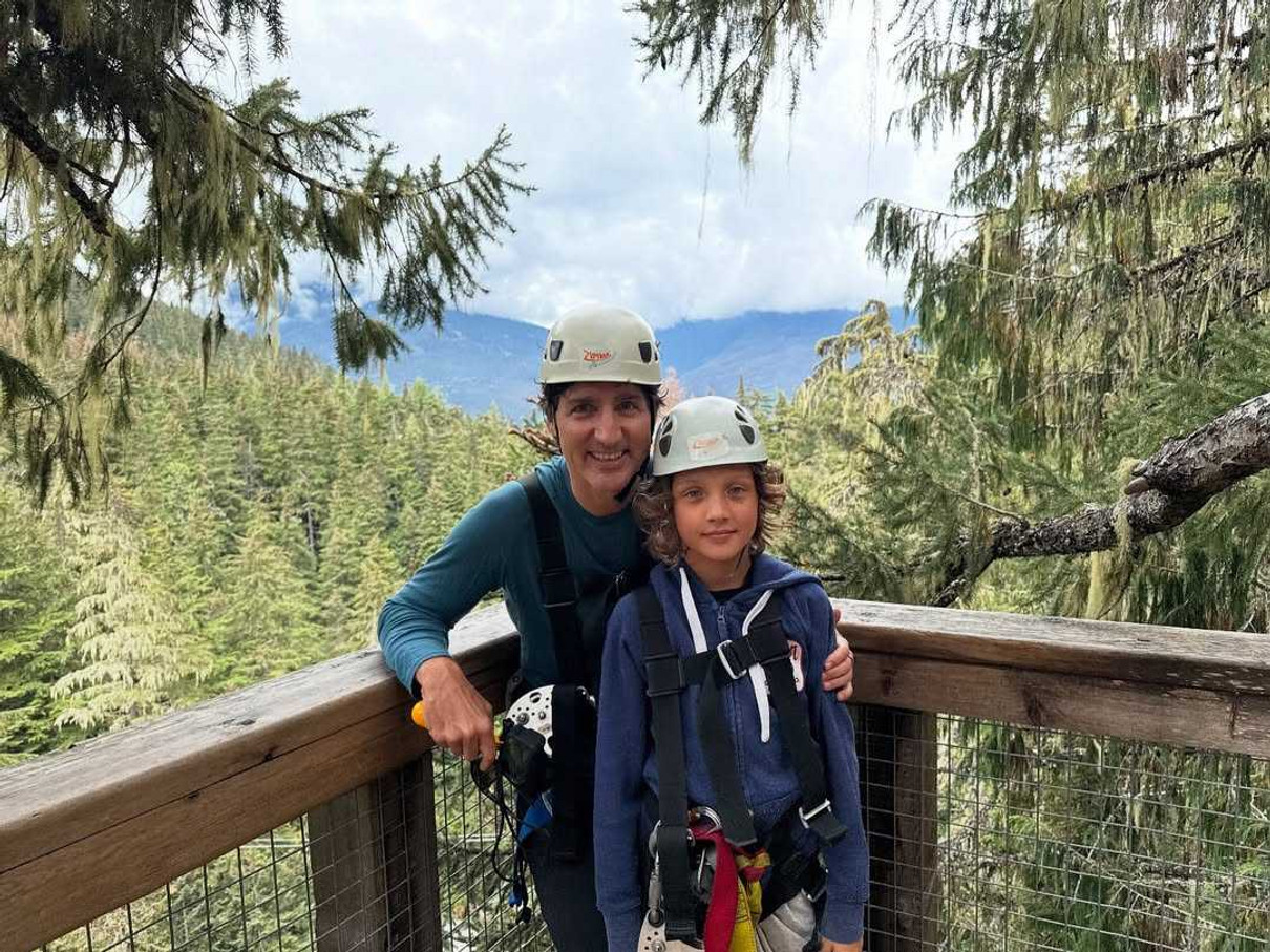 Хлопці Трюдо віддають перевагу активному дозвіллю