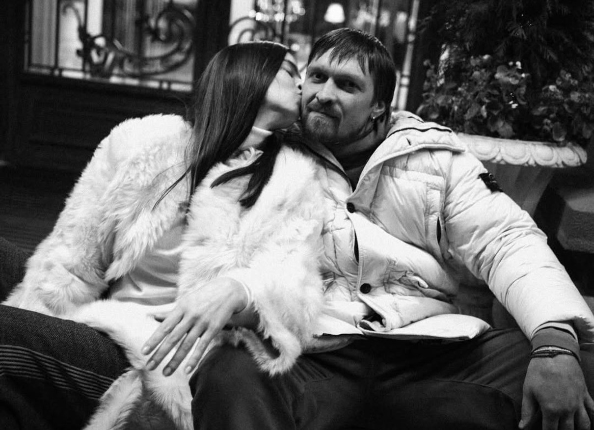 Катерина Усик та Олександр Усик