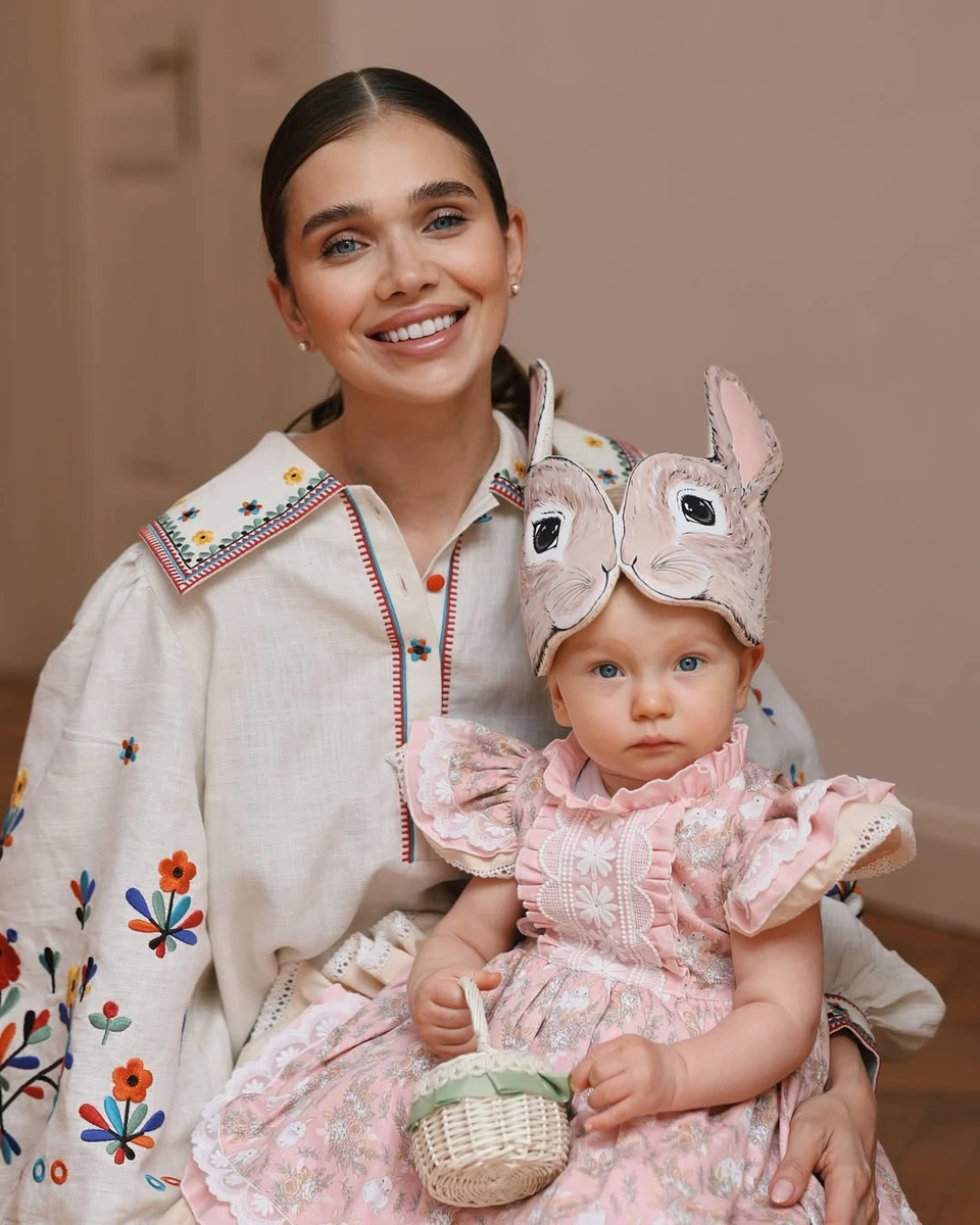 Саша Бо зі своєю донькою Вірою