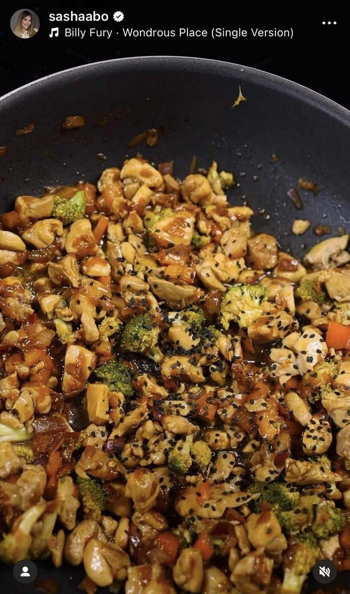 Рецепт курки теріякі з овочами