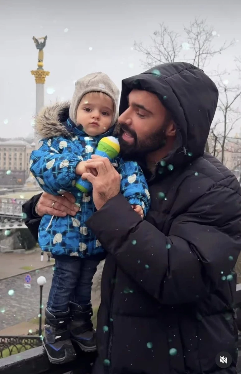 Віталій Козловський і його син Оскар