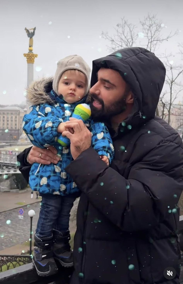 Віталій Козловський і його син Оскар