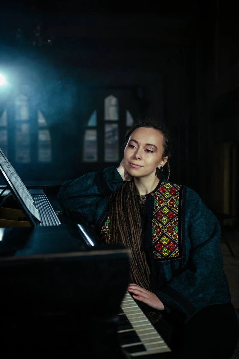 Марія Яремак у вишиванці