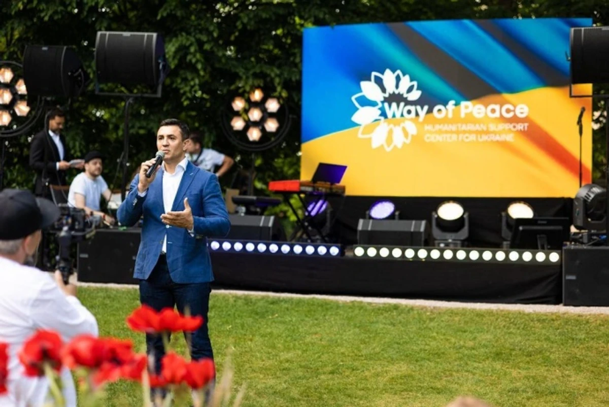 Микола Тищенко у Празі (2022 рік)