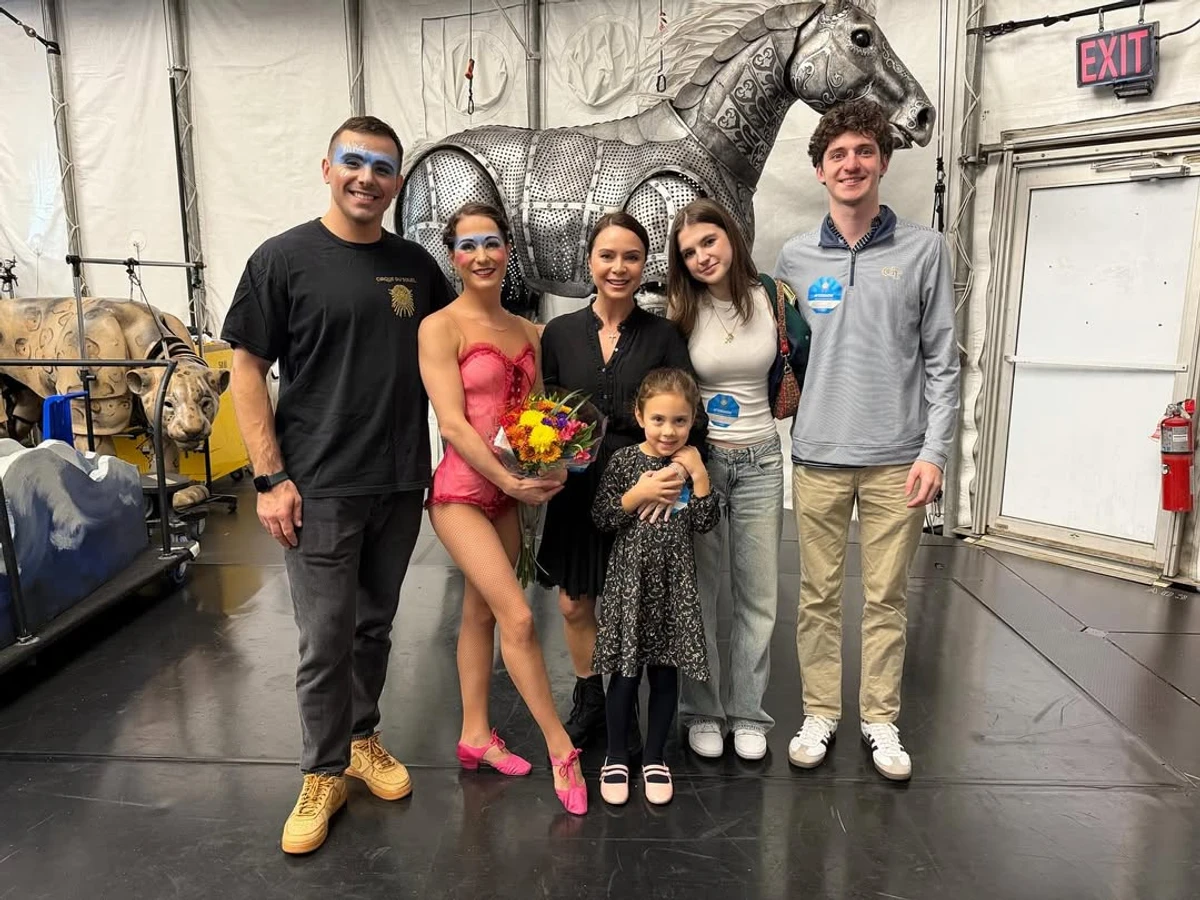 Лілія Подкопаєва показалася з дітьми у цирку