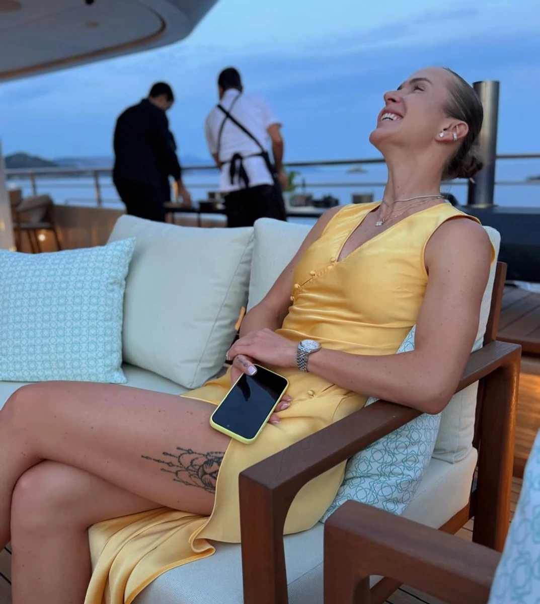 Еліна Світоліна показала свій відпочинок на яхті