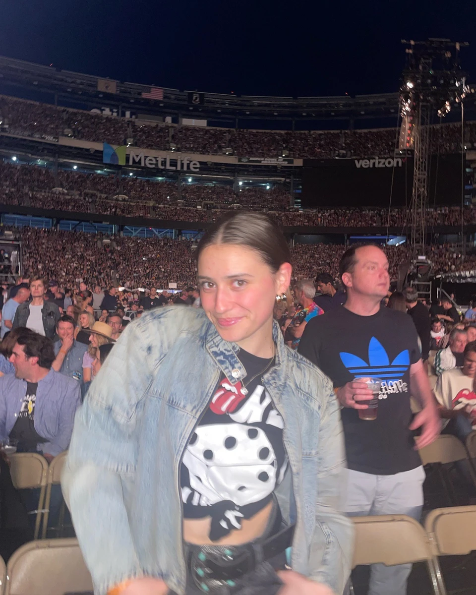 Лоу теж виклала кілька фото з концерту