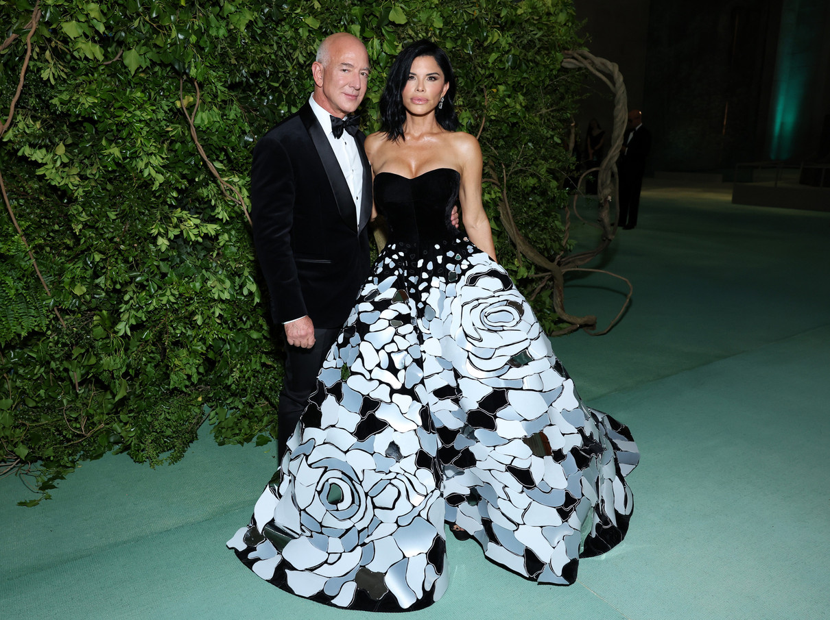 Джефф Безос і Лорен Санчес на Met Gala