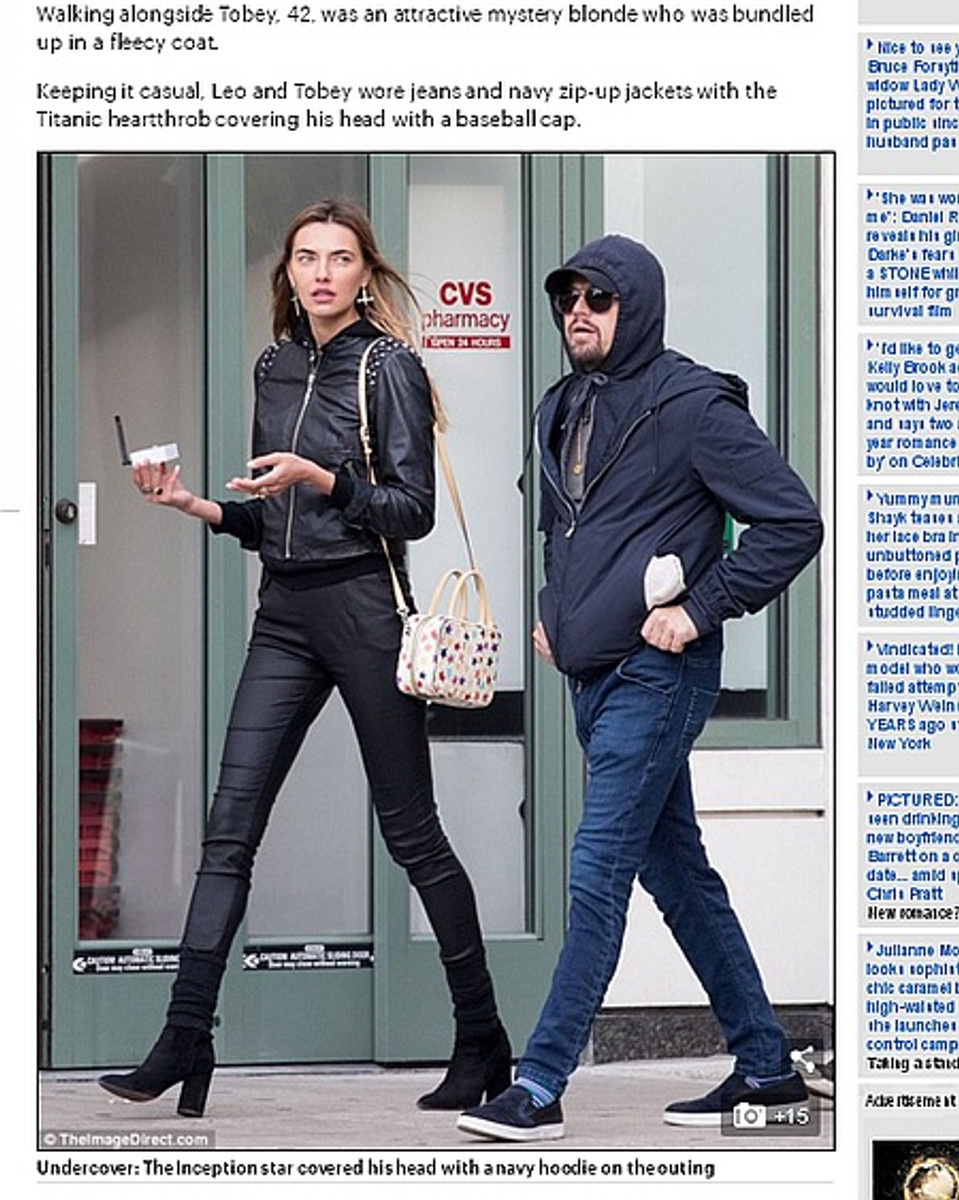 Аліна Байкова і Леонардо Ді Капріо