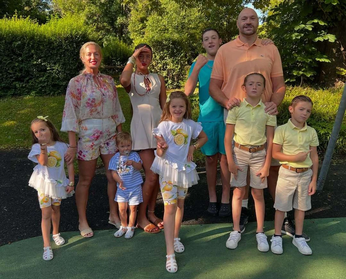 Тайсона Ф'юрі і його родина